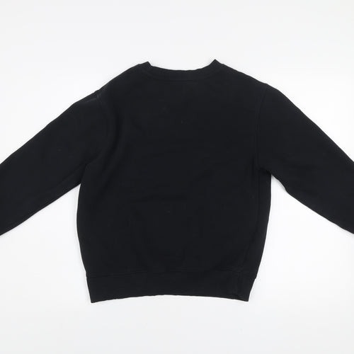 Marks and Spencer Womens Black Sequin Pullover Sweatshirt Size 8