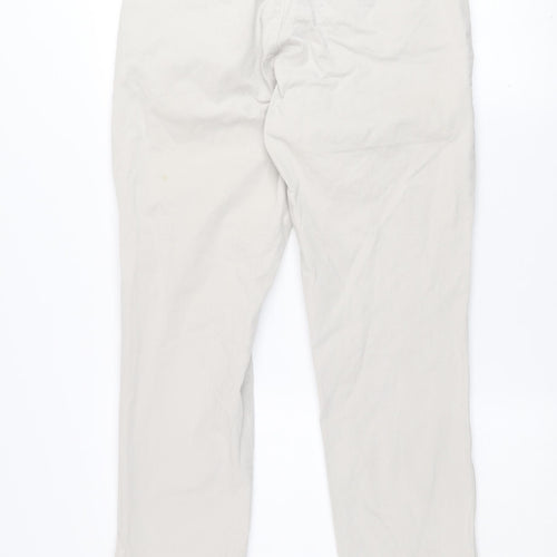 Goodthreads Men’s Beige Chino Trousers 31W x 28L Slim Fit Cotton Blend