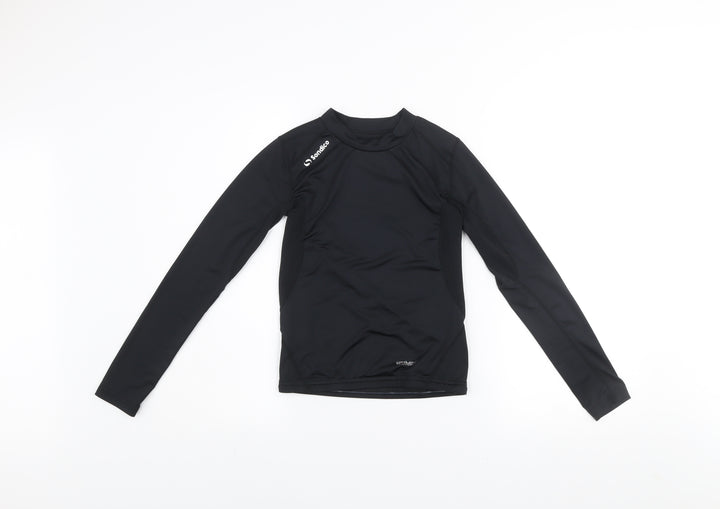 Sondico Boys Black Long Sleeve Compression T-Shirt 11-12 Years