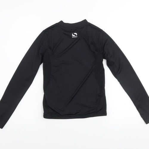 Sondico Boys Black Long Sleeve Compression T-Shirt 11-12 Years