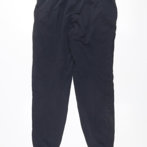 Nike Men's Black Jogger Sweatpants Small Fleece Drawstring Trousers