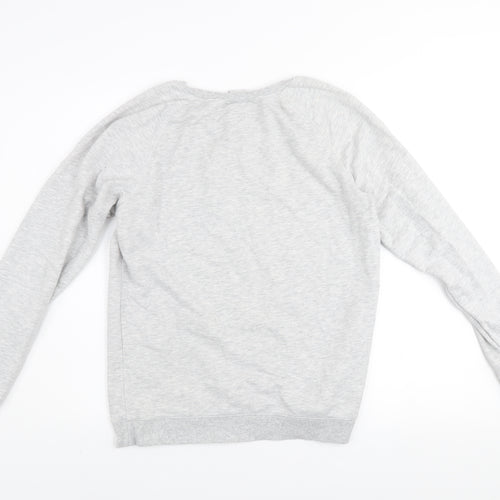 Decathlon Womens Grey Enjoy Life Pullover Sweatshirt Size 14