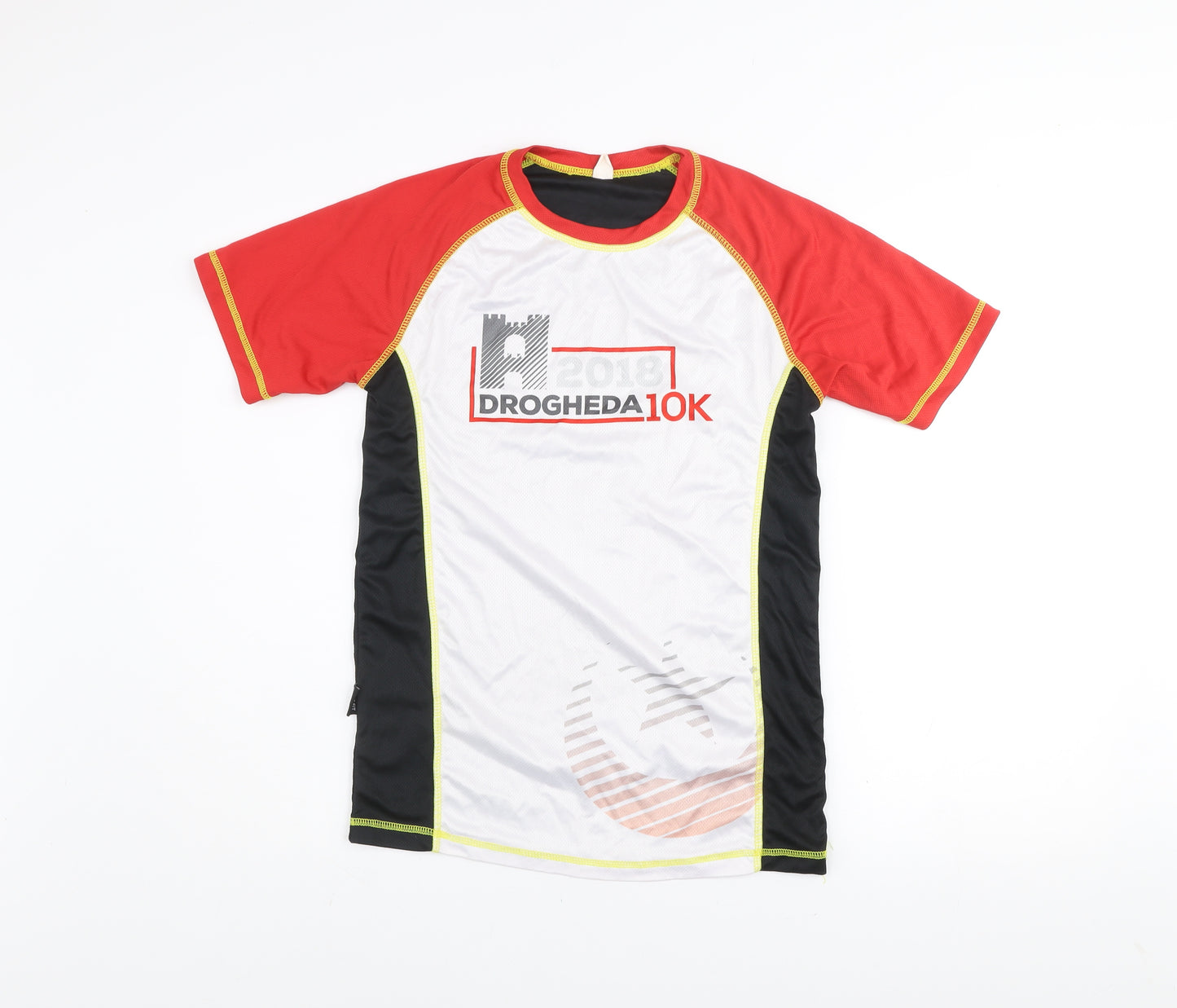 RVI Sports Mens Multicoloured Small Drogheda 10K Running T-Shirt