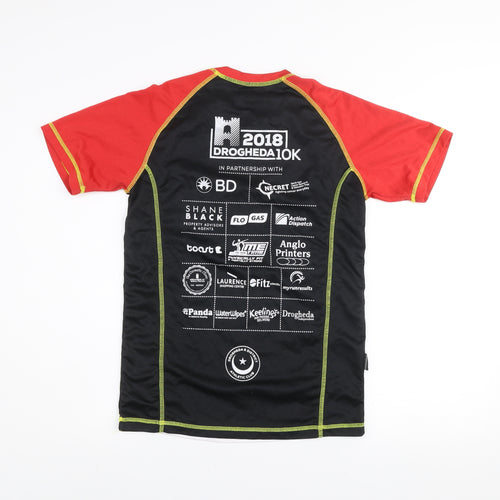 RVI Sports Mens Multicoloured Small Drogheda 10K Running T-Shirt