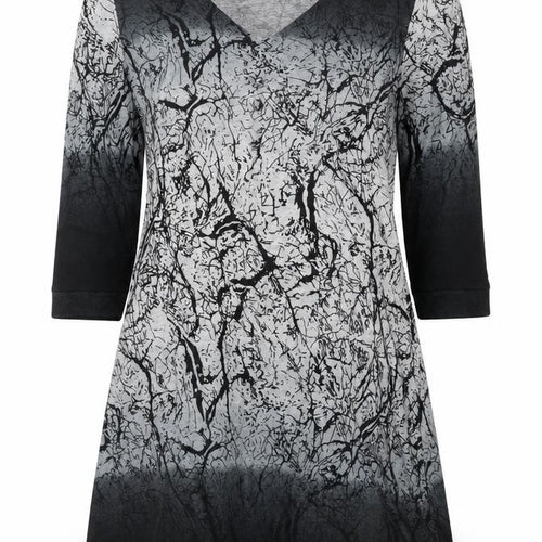 Stella Morgan Women Grey Size 14 Shift Dress 3/4 Sleeve Stretch