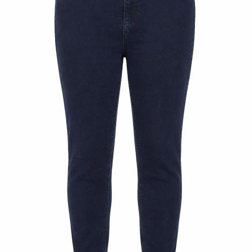 Savida Women Blue Skinny Mid Rise Stretch Jeans Size 14