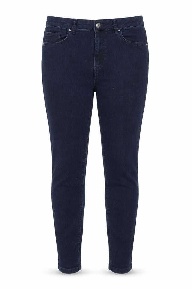 Savida Women Blue Skinny Mid Rise Stretch Jeans Size 14