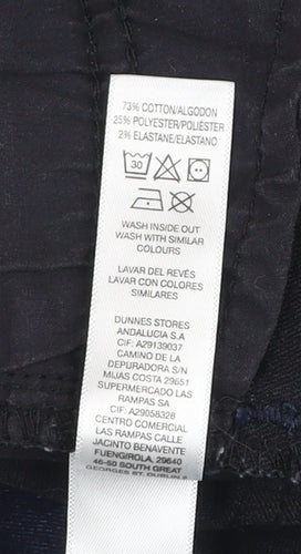 Savida Women Blue Skinny Mid Rise Stretch Jeans Size 14
