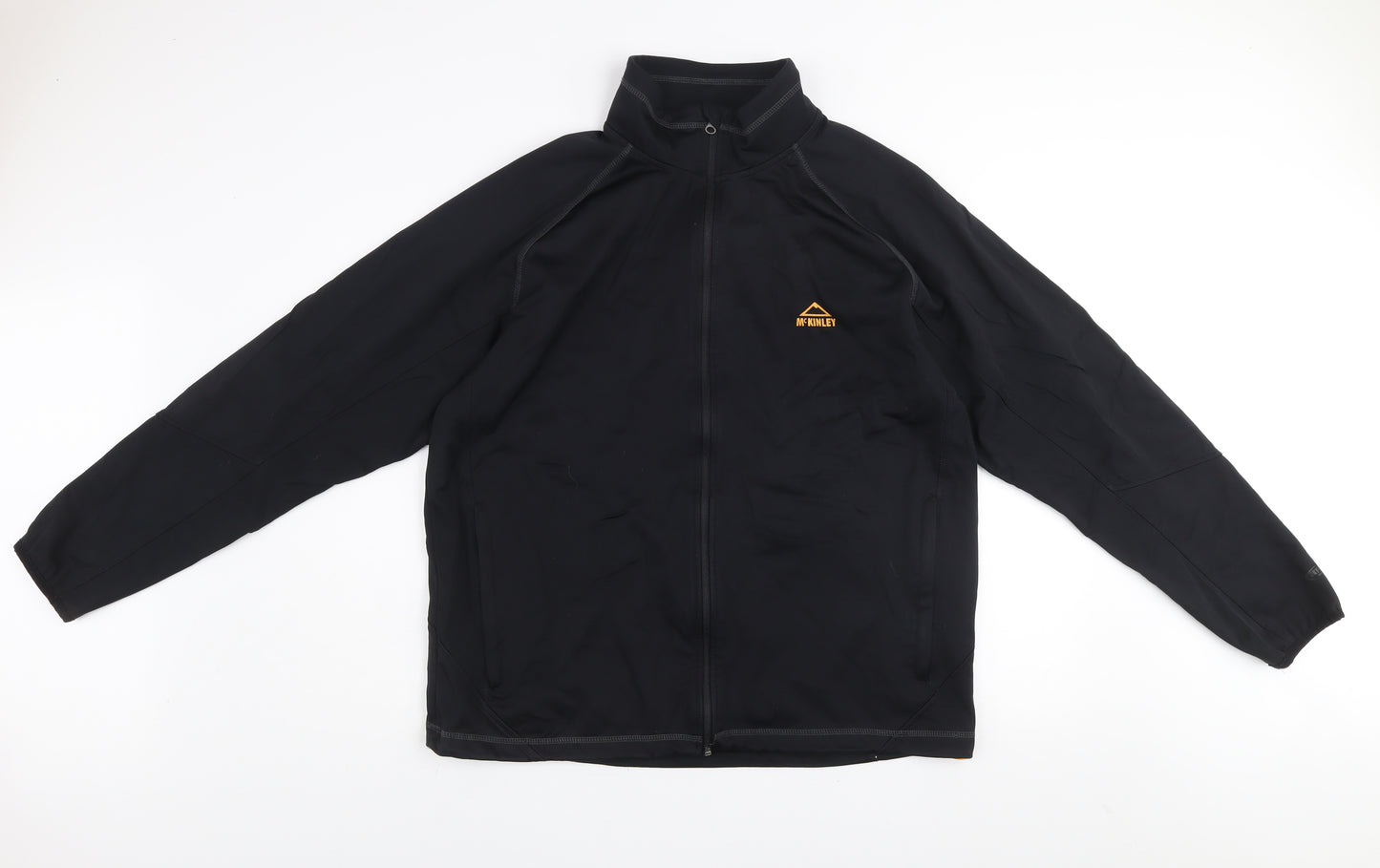 McKinley Men’s Black XL Softshell Jacket Full Zip Outdoor