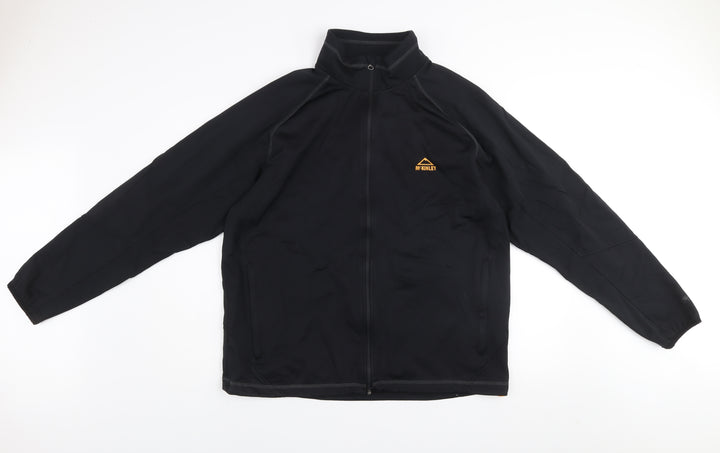 McKinley Men’s Black XL Softshell Jacket Full Zip Outdoor