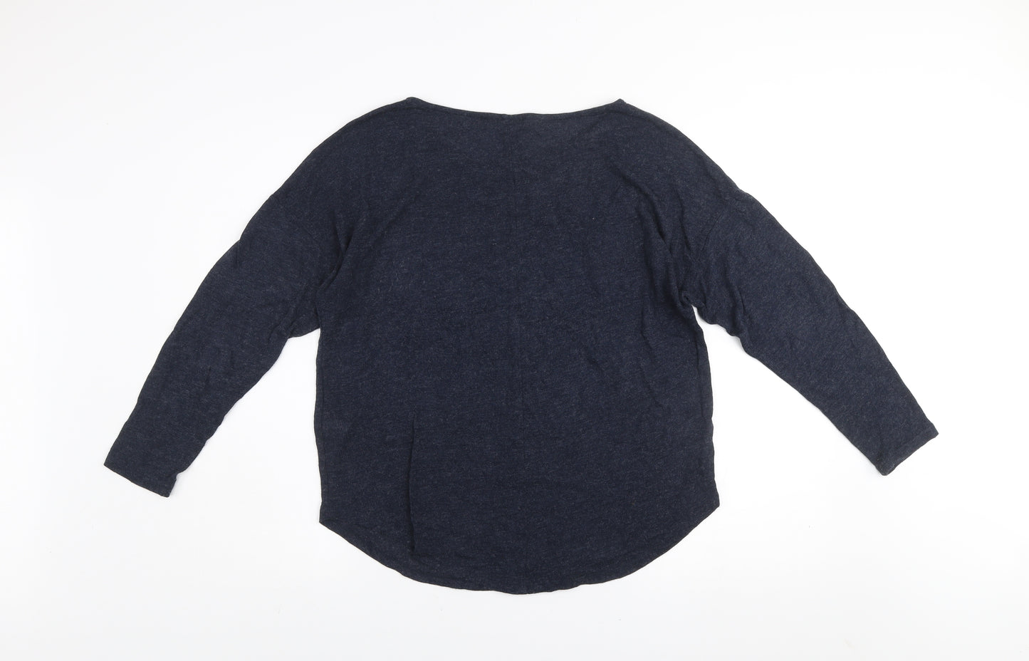 Atmosphere Women Blue Size 14 Relaxed Knit Pullover Jumper