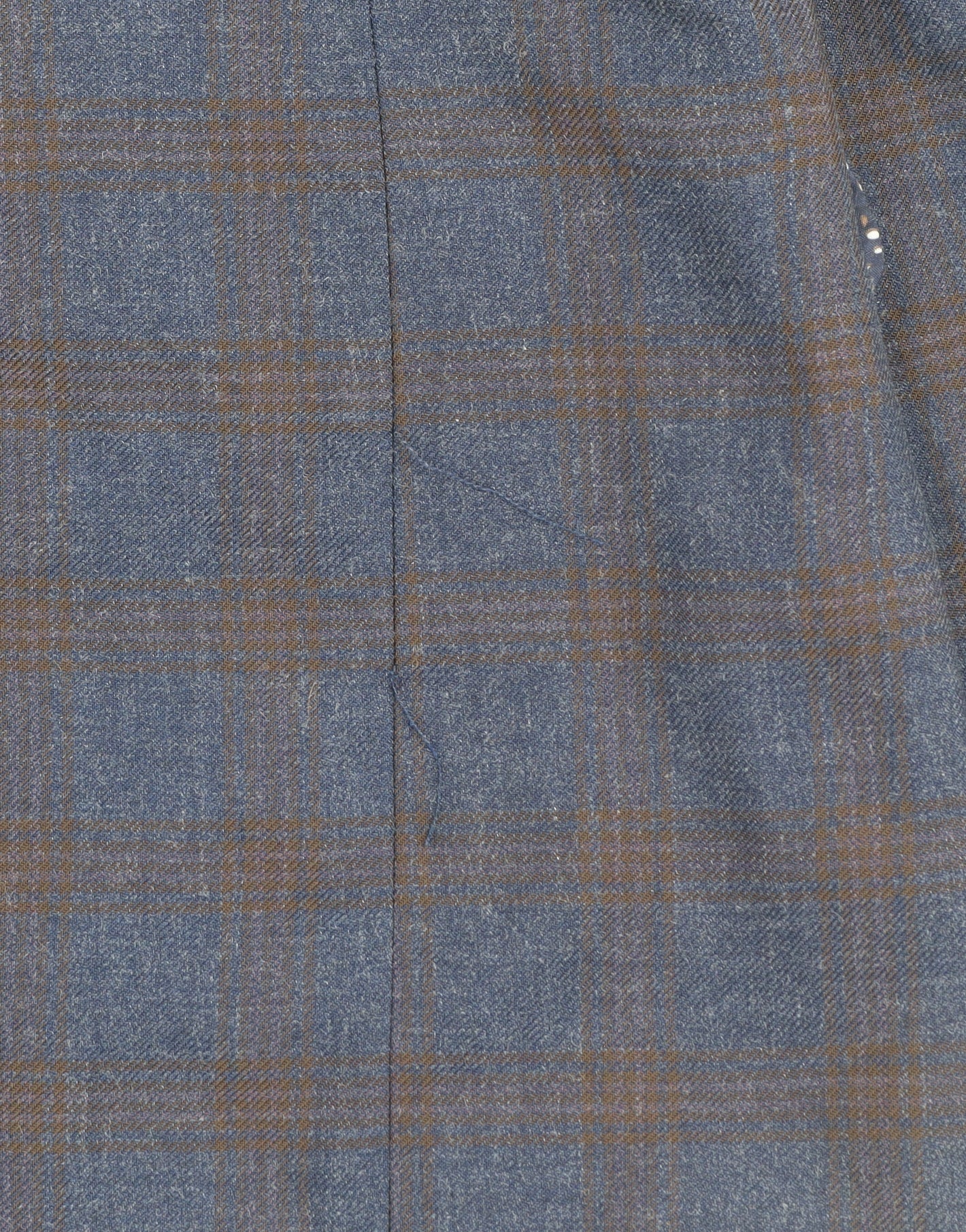 House of Cavani Men's Blue Check Tweed Blazer Jacket 50R