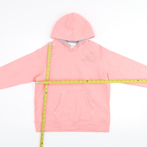 Babolat Teens Pink Cotton Blend Pullover Hoodie Size 12-14