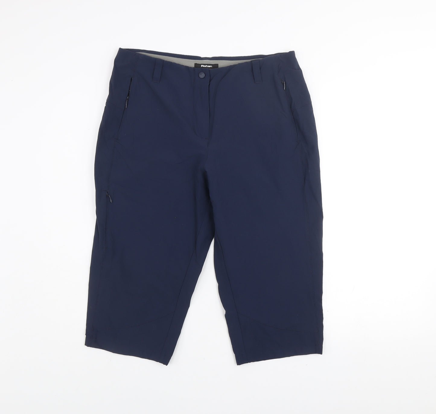 Rohan Women's Blue Size 12 Bermuda Stretch Hiking Shorts