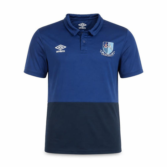 Umbro Men's Blue Polo Activewear Top M Athletic Fit