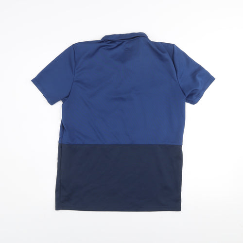 Umbro Men's Blue Polo Activewear Top M Athletic Fit