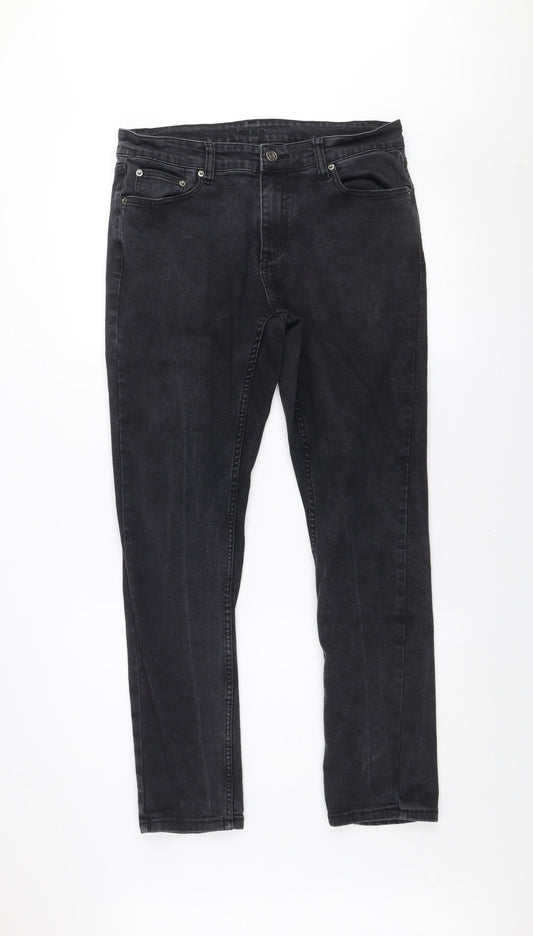 Blakely Original Men's Black Slim Jeans Size Large Denim