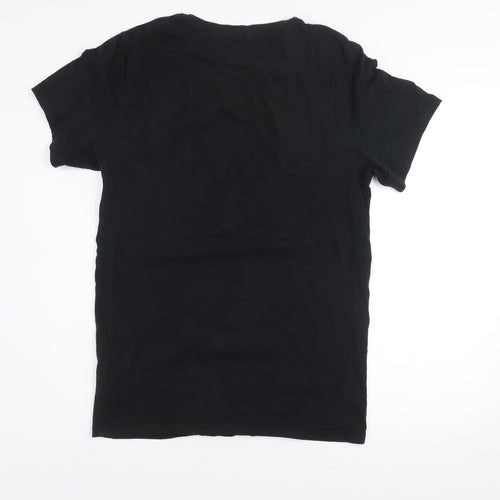 Ralph Lauren Men's Black XL Stretch Cotton Crew Neck T-Shirt