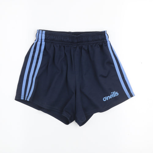 O'Neills Boys Navy Blue 26in Athletic Polyester Sports Shorts