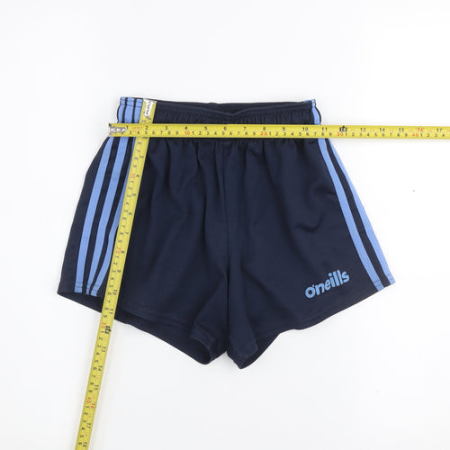 O'Neills Boys Navy Blue 26in Athletic Polyester Sports Shorts