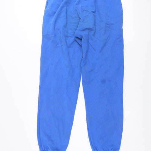Nike Men's Blue Jogger Sweatpants S Regular Fit Cotton Blend