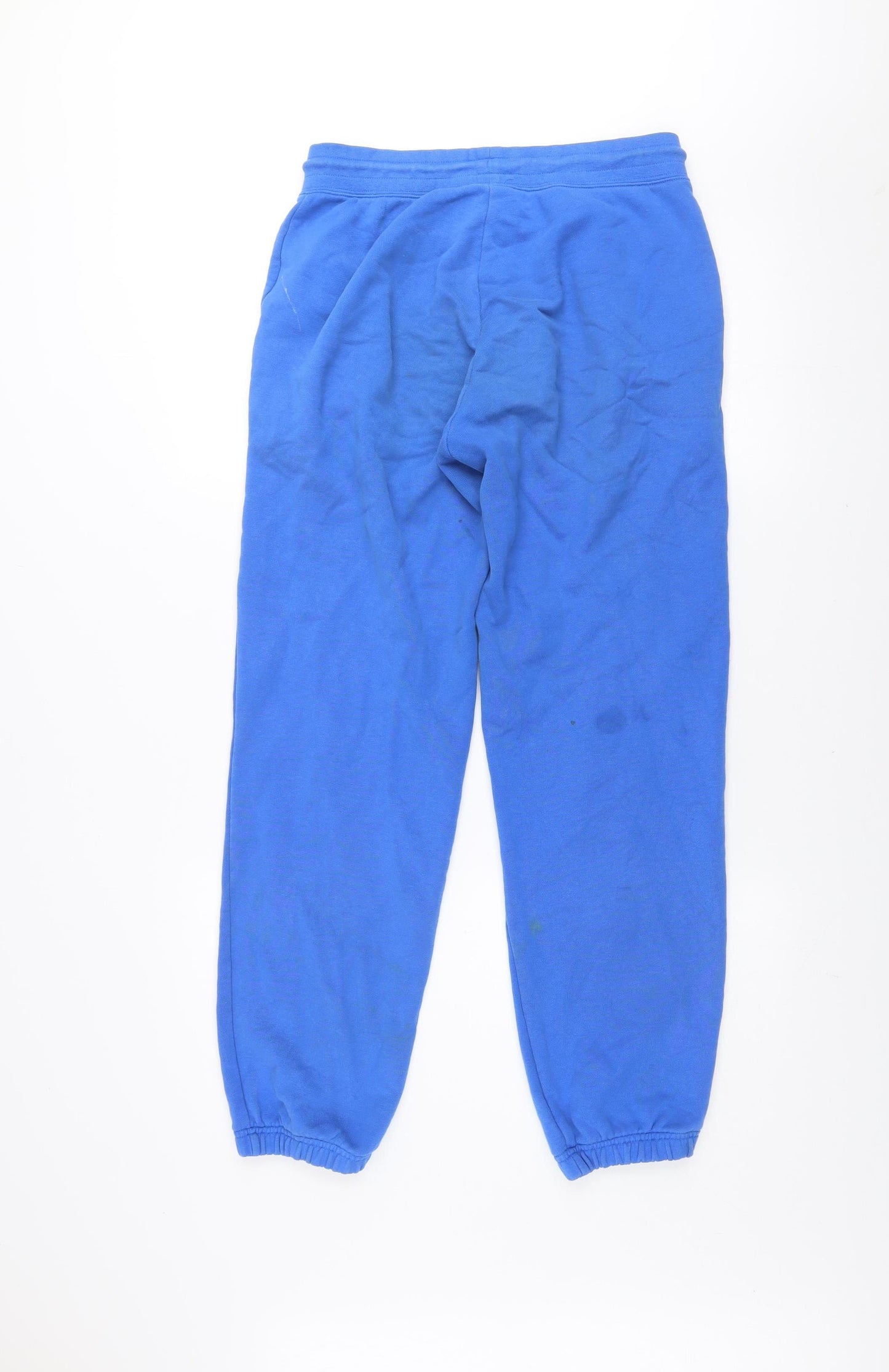 Nike Men's Blue Jogger Sweatpants S Regular Fit Cotton Blend