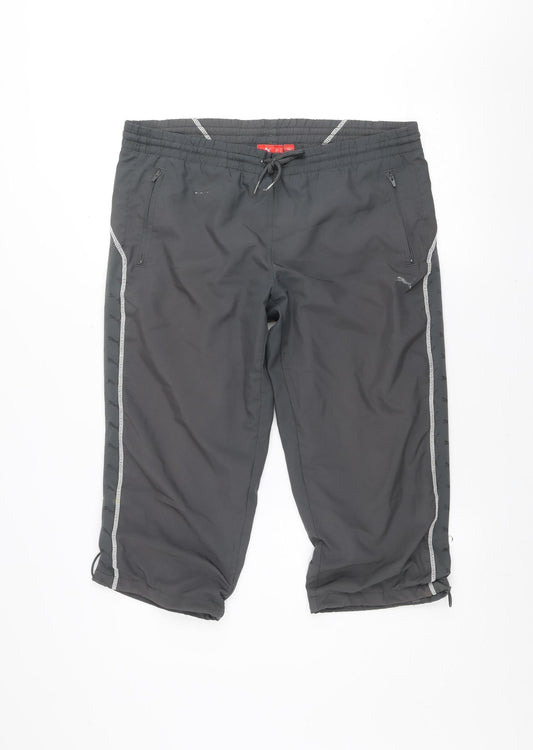 Puma Men's Black Small Athletic Sports Training Shorts