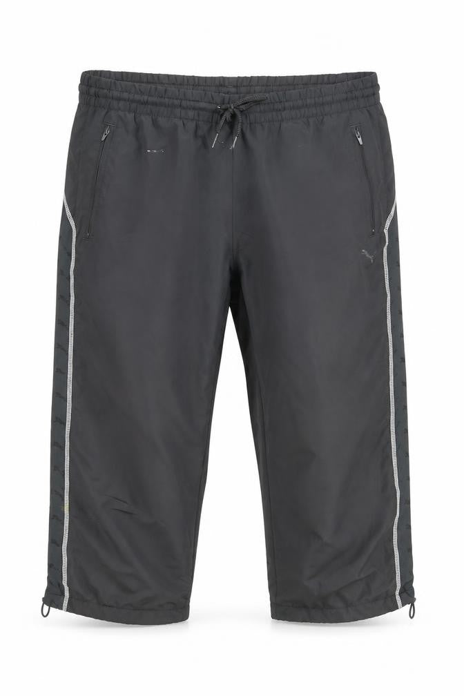 Front view of Puma Men's Black Small Athletic Sports Training Shorts