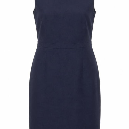 United Colors of Benetton Women's Blue Sleeveless Sheath Dress Size 12