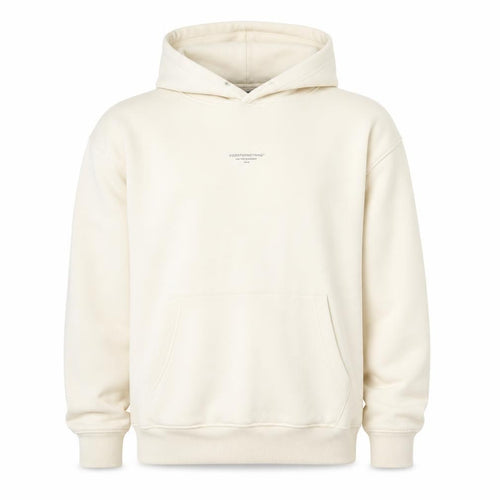 Good For Nothing Women Ivory XL Pullover Hoodie Fleece Sweatshirt