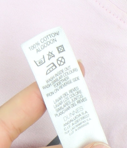 Looney Tunes Womens Pink Bugs Bunny Nightshirt Size 14-16