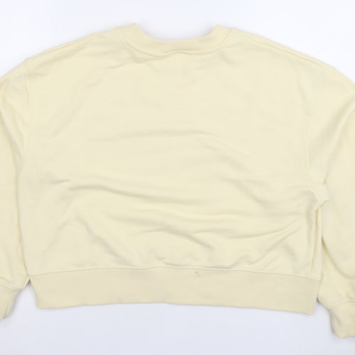 Dunnes Women Beige California 1986 Crew Neck Sweatshirt Size S