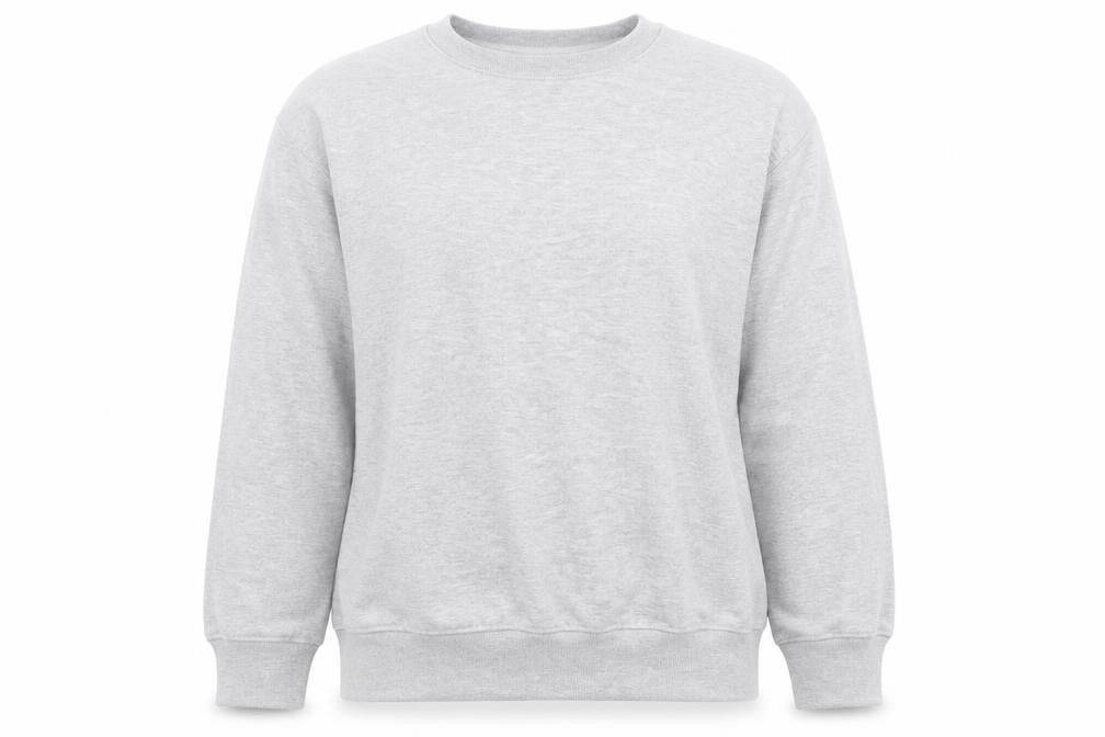 Front view of Nasty Gal Women Grey XL Pullover Sweatshirt Cotton Blend Crew Neck