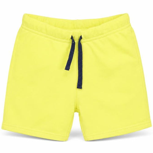 United Colors of Benetton Boys Yellow Athletic Jersey Shorts 6-8 Years