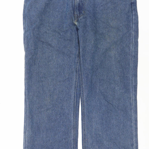 St. Bernard for Dunnes Mens Blue Straight Leg Jeans 32W 32L Cotton Denim