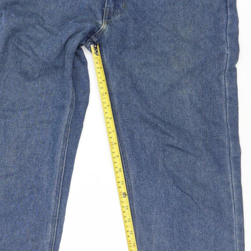 St. Bernard for Dunnes Mens Blue Straight Leg Jeans 32W 32L Cotton Denim