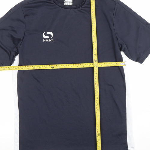 Sondico Men's Navy Blue Polyester Sports T-Shirt M Athletic Fit