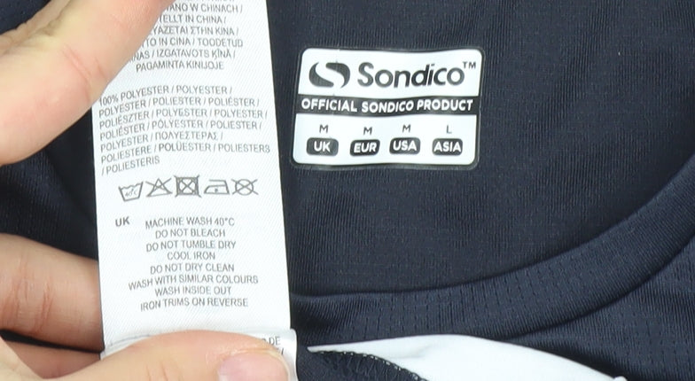 Sondico Men's Navy Blue Polyester Sports T-Shirt M Athletic Fit