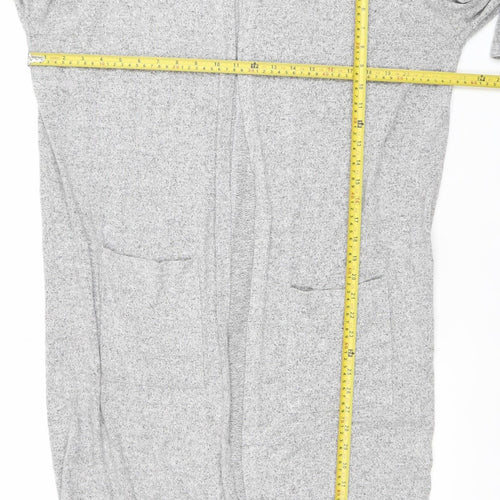 Apricot Women’s Grey Longline Knit Cardigan UK 10 Regular Fit