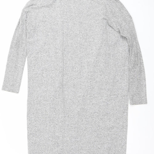 Apricot Women’s Grey Longline Knit Cardigan UK 10 Regular Fit
