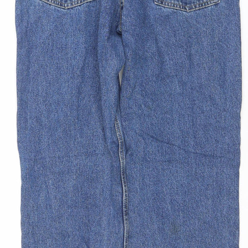 Denim Co. Men's Blue Straight Leg Regular Fit Jeans W32 L30