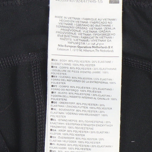 Nike Women's Black XS Athletic Leggings Gym Training Trousers