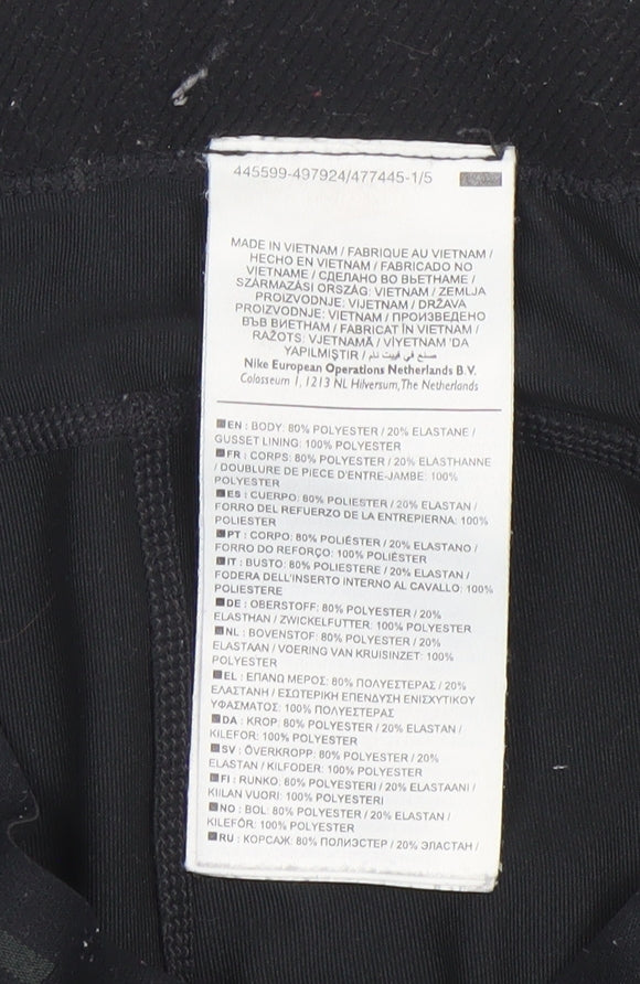 Nike Women's Black XS Athletic Leggings Gym Training Trousers