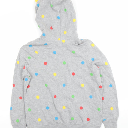 George Women’s Grey Polka Dot Pudsey Power Hoodie Size 14