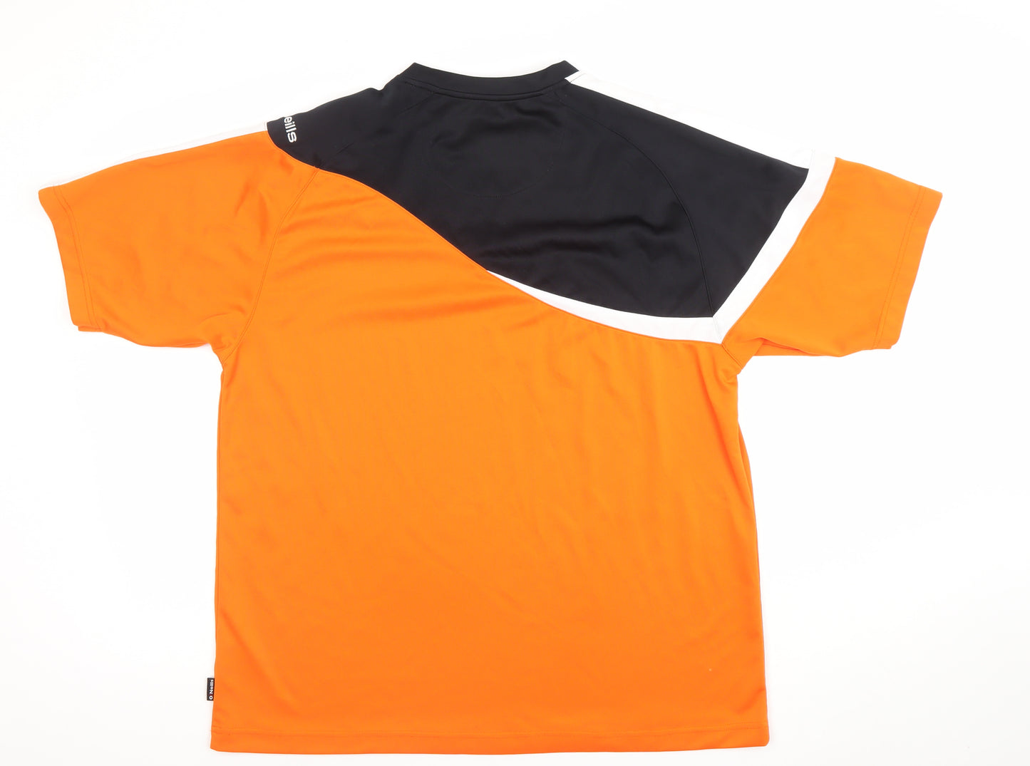 O'Neills Mens Orange Black Short Sleeve Athletic T-Shirt XL