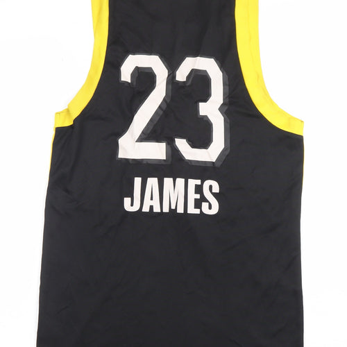 NBA Men’s Black & Yellow Los Angeles Lakers Tank Top Size S Jersey