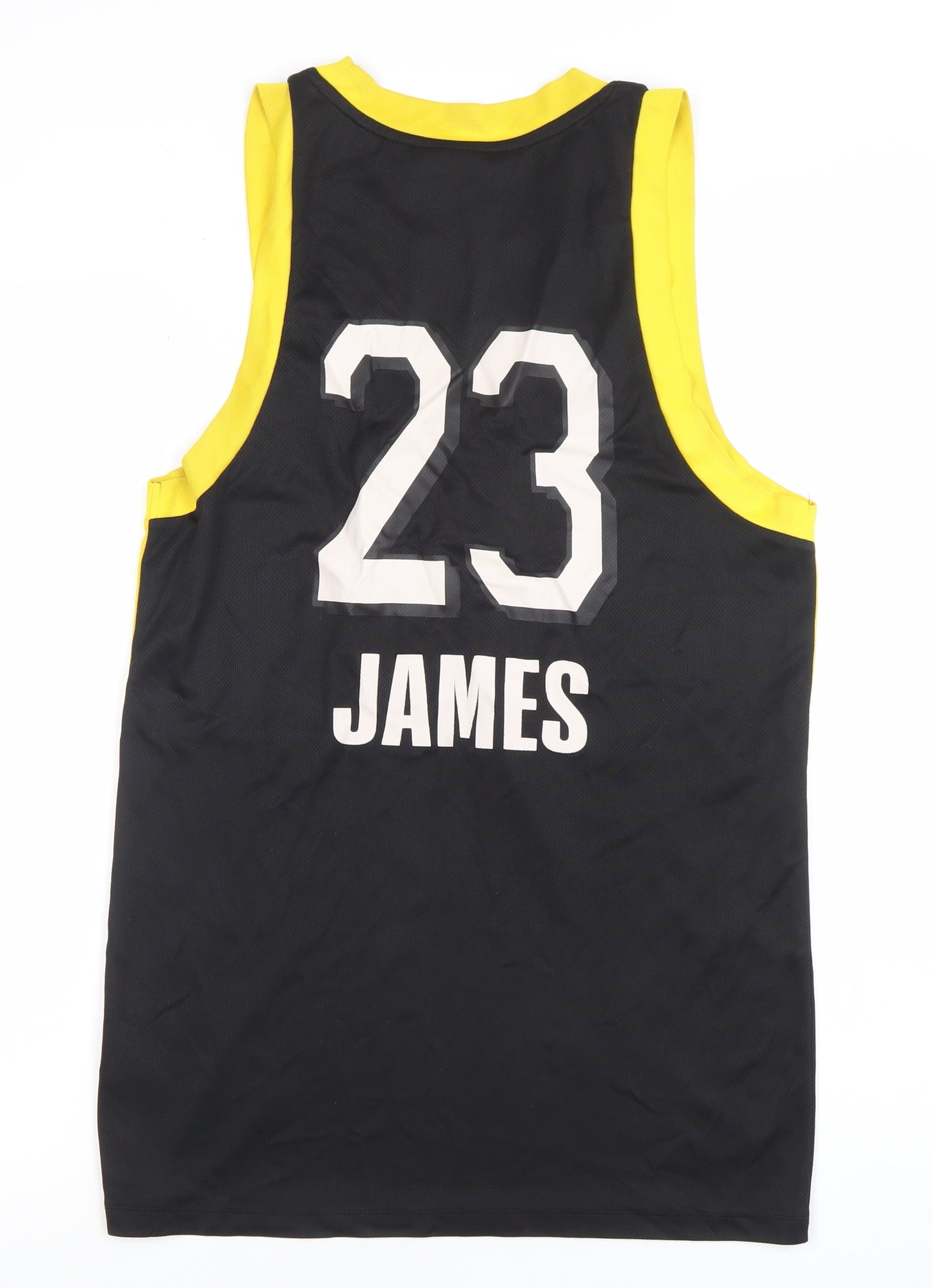 NBA Men’s Black & Yellow Los Angeles Lakers Tank Top Size S Jersey