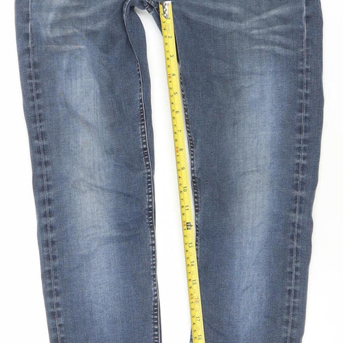 You Jeans Mens Blue 30S Slim Straight Denim Jeans