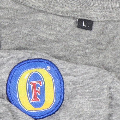 Men’s Grey Melbourne 88 Graphic Beer T-Shirt Size L