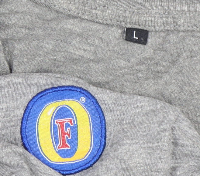 Men’s Grey Melbourne 88 Graphic Beer T-Shirt Size L